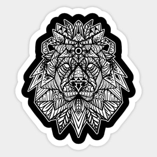 Lion Tribal Sticker